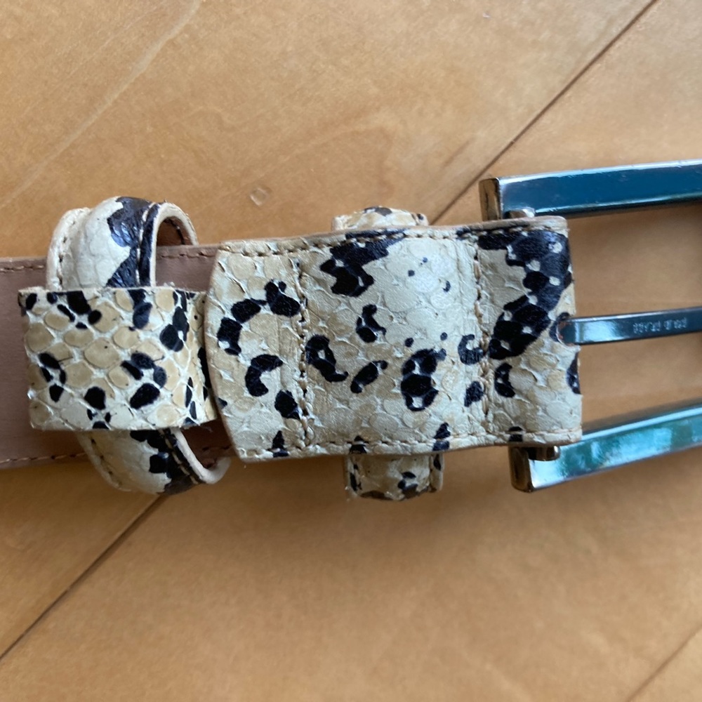 Brighton python print belt - Picture 3 of 5